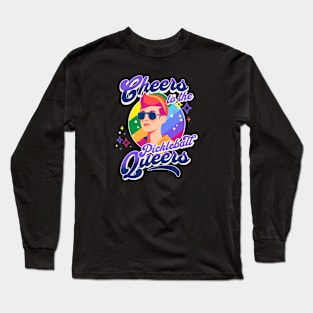 Pickleball Pride Cheers to the Pickleball Queers Long Sleeve T-Shirt